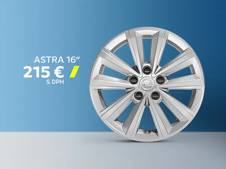 Zliatinové disky - Opel Astra Zliatinové disky - Opel Astra